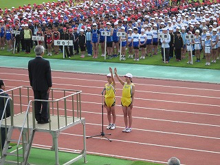 陸上大会 印西市立原小学校